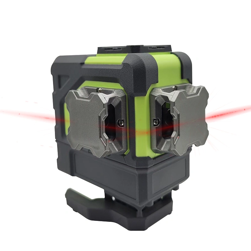 4x360 ° Rdeča laserska raven