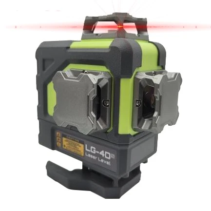 4d vgrajena litijska baterija rdeča nivo laserskega nivoja