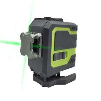 Zelena 16 linij vgrajena nivo laserske litijeve baterije
