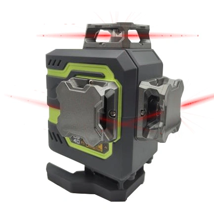 Rdeča 16 linij vgrajena nivo laserske litijeve baterije